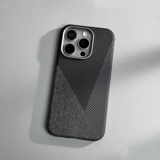ZEERA MagFusion Pro: Die ultimative MagSafe Hülle mit Leder-, Carbonfaser- und Denim-Fusion-Textur