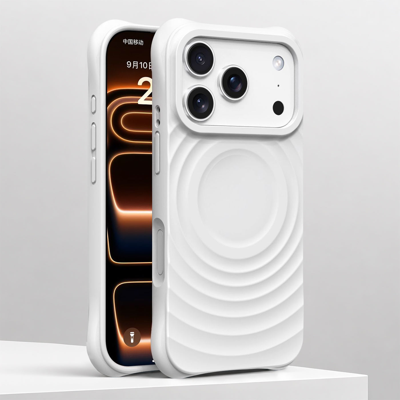 ZEERA MagRipple Pro: iPhone 17 Air, iPhone 17 Pro Max用リップルデザインマグセーフケース