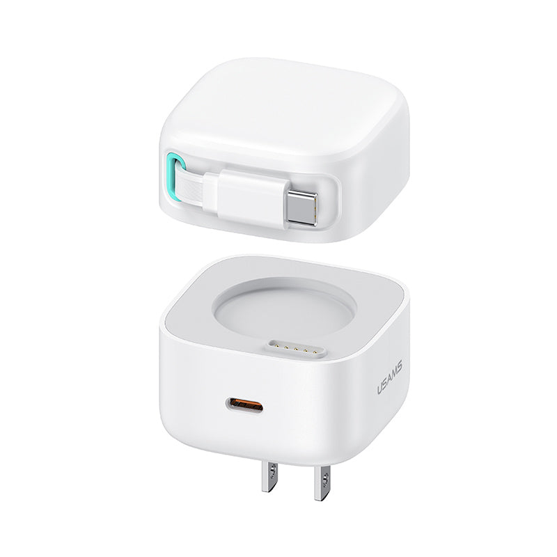 ZEERA x THEVOXN 5-in-1 Dual MagSafe Charger Stand for iPhone 16 Pro Max & AirPods & Apple Watch
