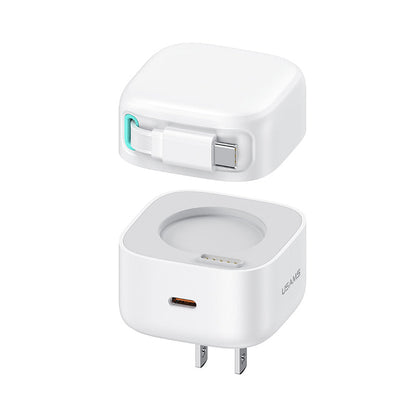 adjustable MagSafe charging stand for comfortable viewing angle and typing