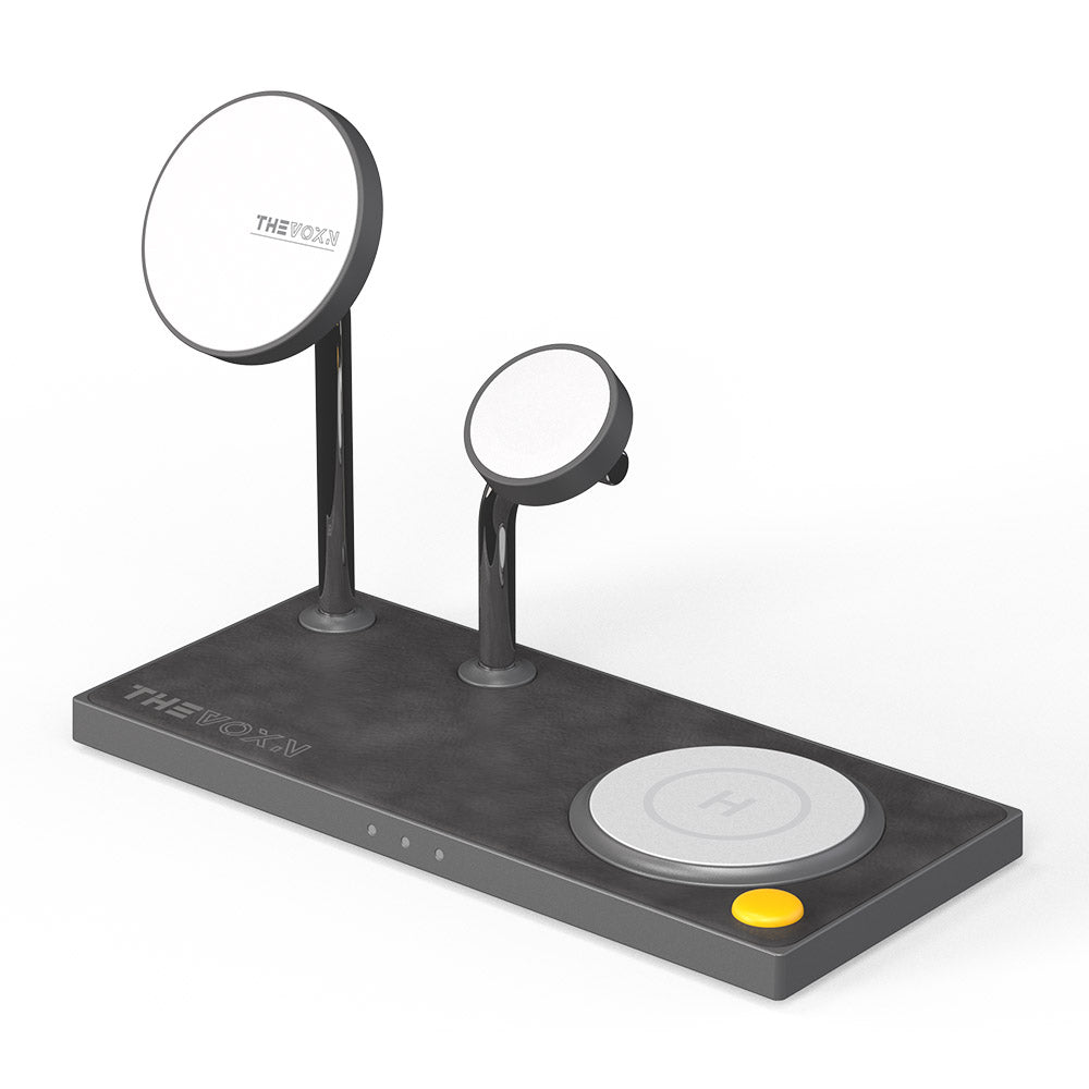 ZEERA x THEVOXN 5-in-1 デュアル MagSafe 充電スタンド iPhone