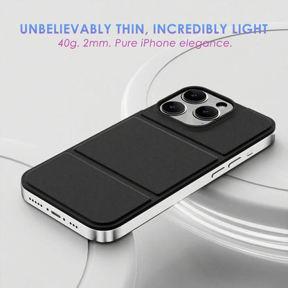 Zeera MagFold: iPhone 15/16 Pro Max MagSafe Leather Backplate