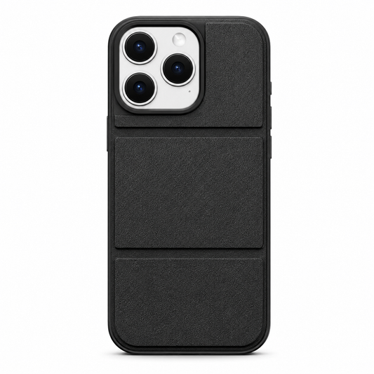 Zeera MagFold: iPhone 15/16 Pro Max MagSafe Leder-Rückplatte