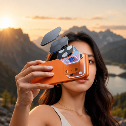ZEERA SnapLens iPhone 18 Pro Max用マグネット式カメラレンズフィルター – 世界最薄デザイン